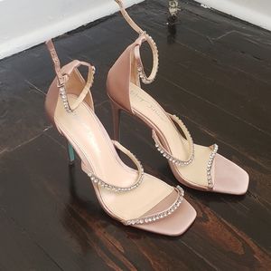 Blue by Betsey Johnson Bridal Heels